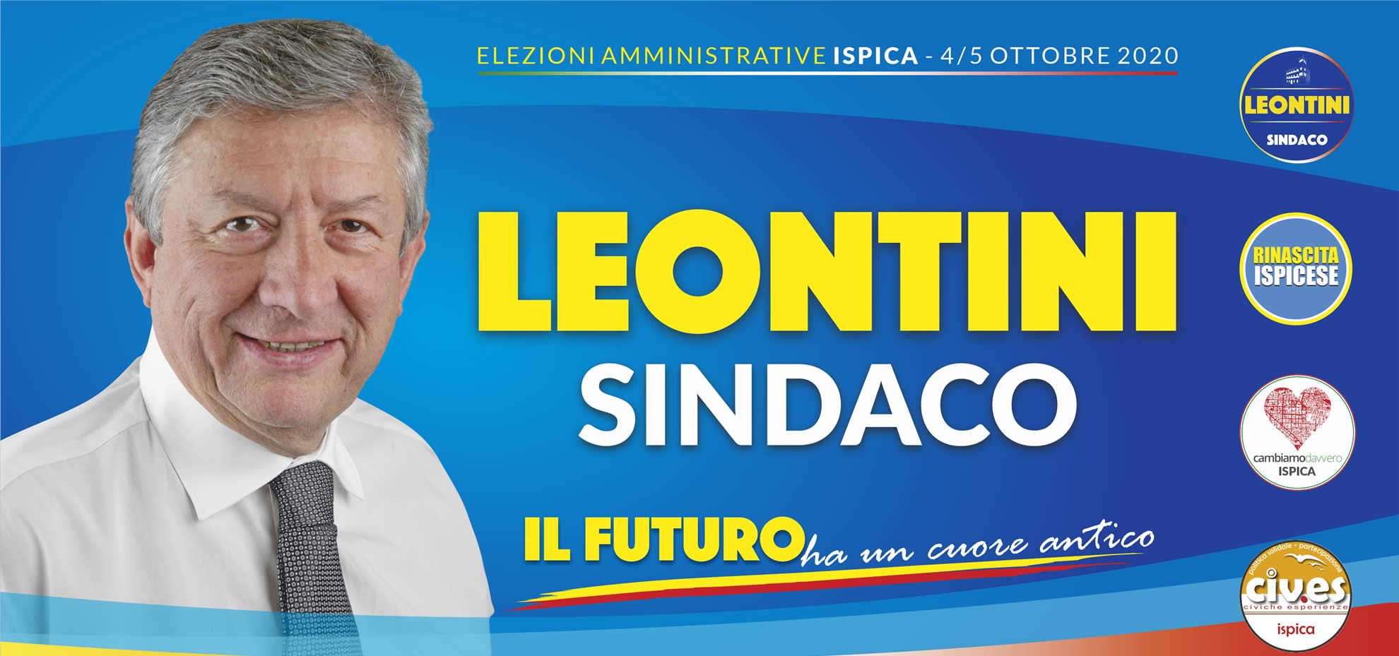 Innocenzo Leontini candidato a sindaco per la citta' di Ispica